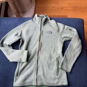 Patagonia Green Ski Snow Jacket Full-Zip Fleece
